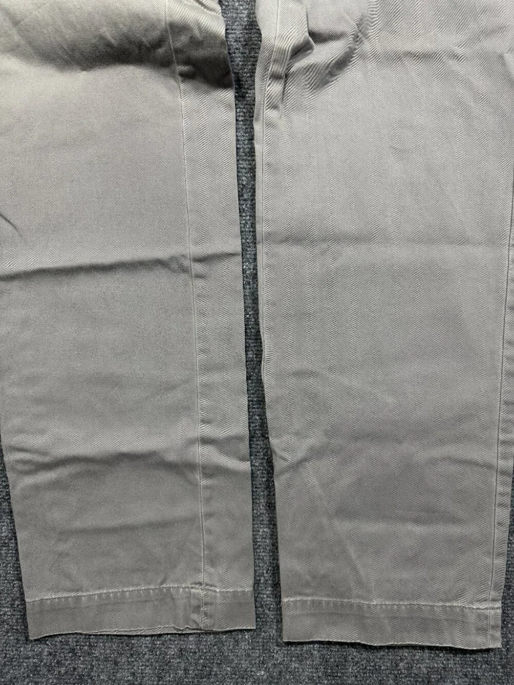 Polo Ralph Lauren Pants Mens 36 X 33 Classic Fit Chino Gray Cotton Pockets Logo